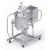 2020 New Stainless Steel Liquid Stirring Mobile Preparation Tank for Pharmaceutical Industry